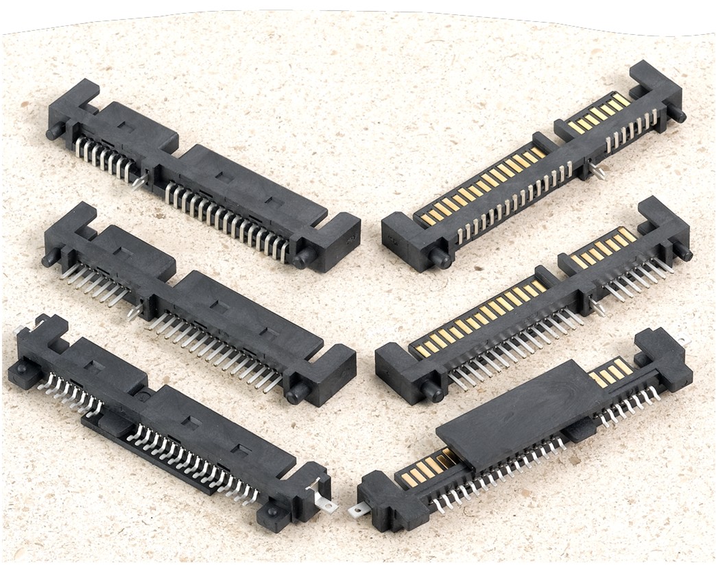  SATA    22P          Plug     DIP    &   SMT